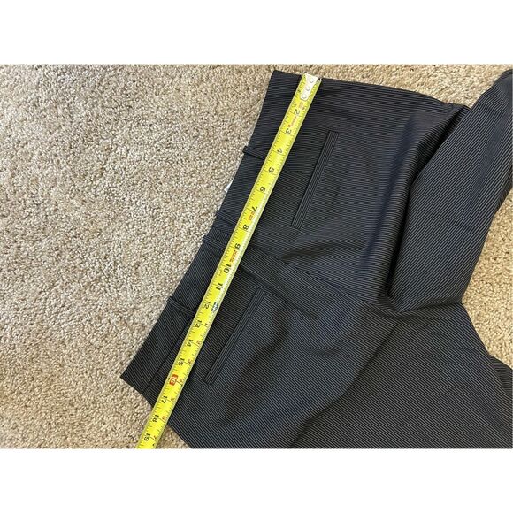 Hugo Boss Virgin Wool Black White Stripe Straight Leg Pants, Size 8, MSRP $278 - Picture 8 of 8